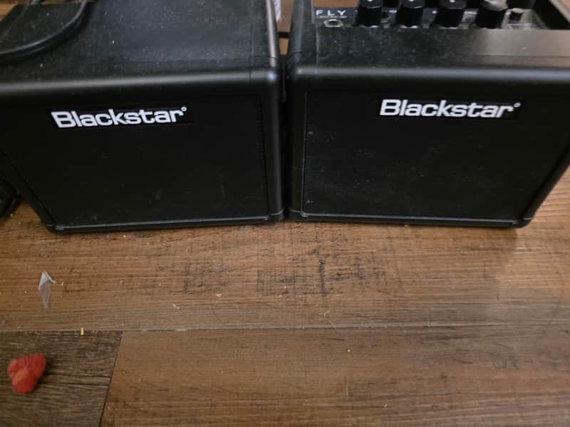 Blackstar Fly 3 3-Watt Mini Guitar Combo/Cabinet Stereo Pack 2014 - Present - Black image 1