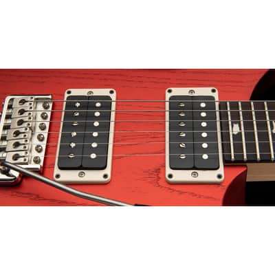 PRS CE24-08 Swamp Ash Limited Red Apple Metallic image 5