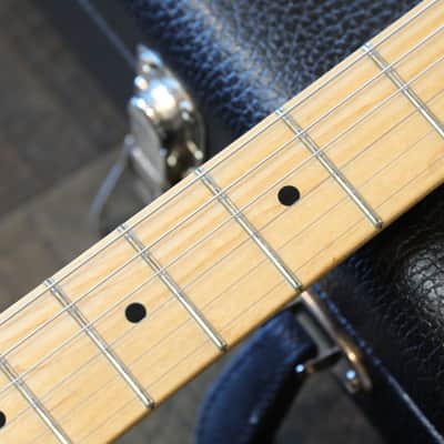 MINTY! 2014 Fender American Deluxe Stratocaster Plus Mystic 3-Color Sunburst w/ Personality Cards + COA OHSC image 9