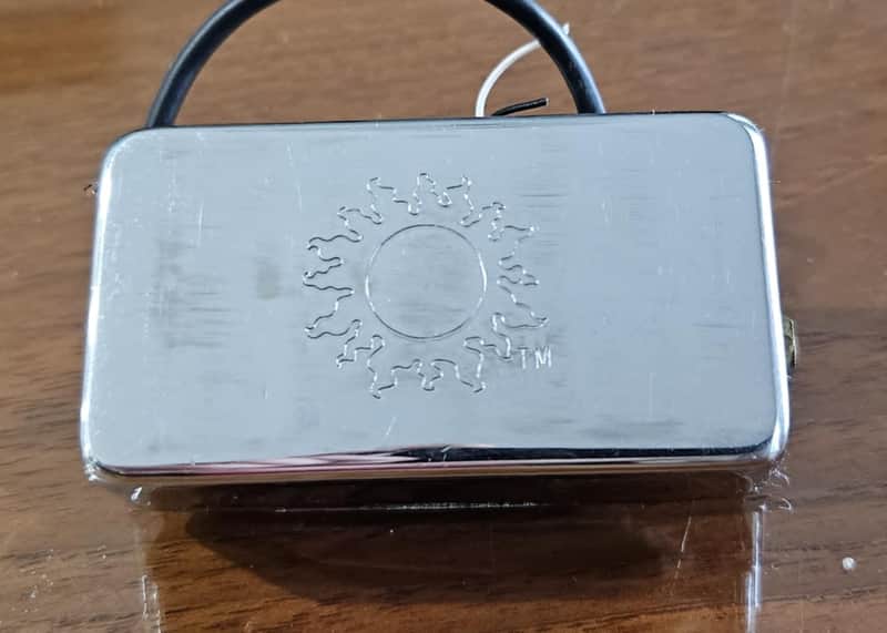 Dimarzio SCHB  Rare Chrome Sun Logo PAF image 1
