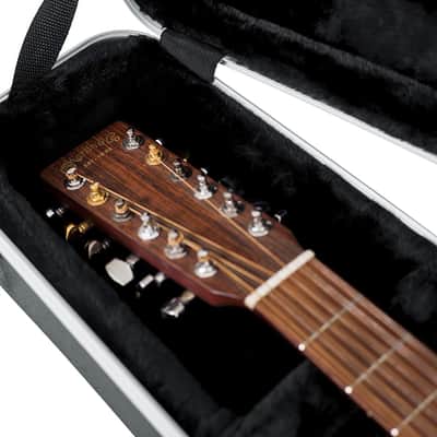 Gator Cases GC-DEEP BOWL ABS Molded Case for Acoustic Guitars Fits Ovation Style Deep Contour Acoustic Guitars image 3