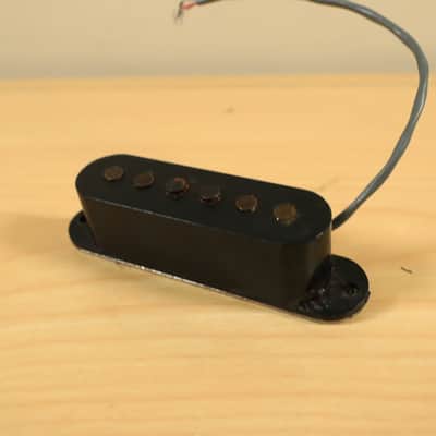 Unknown Single Coil Guitar Pickup Black 6.89ohms image 3