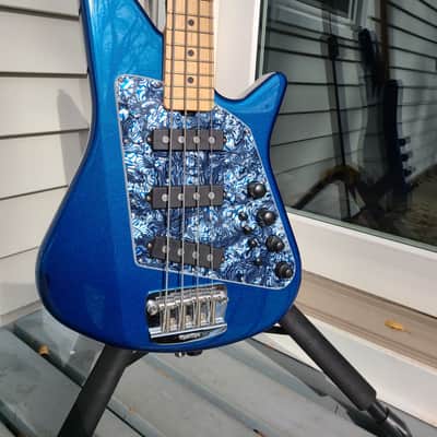 Ernie Ball Music Man Big Al 4SSS 2011 - Pearl Blue image 1