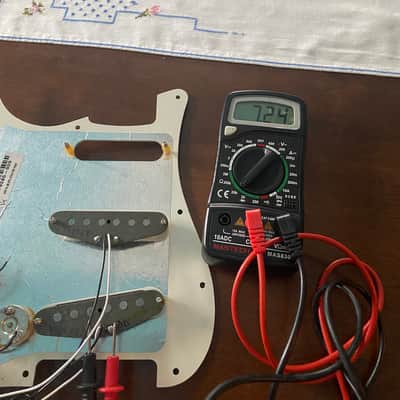 Fender Stratocaster Pickups 1978 & 1979 with Harness image 7