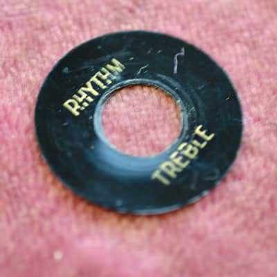 Vintage 1959 Gibson Les Paul Custom Switch Ring Poker Chip Special 1958 1960 57 image 2