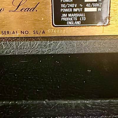 Marshall JMP 2203 Mk2 Master Model Lead 100-Watt Guitar Amp Head 1977 - Serviced image 8