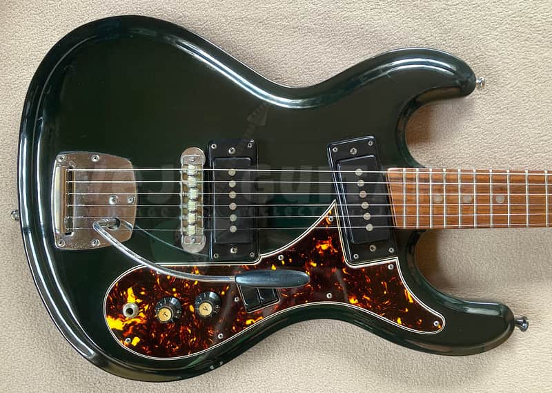 Arai Diamond Hi-Flier -  Cobain Univox ビザールギター 60s ビンテージ　マツモク c. 1974 Univox Hi-Flier Phase III -- Kurt Cobain Nirvana, Sunburst