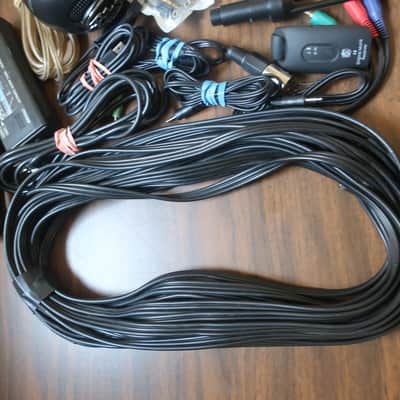 Quick I have Karaoke Party Next Week & I Need All The Stuff! Karaoke Lot 20 Blue Snowball 3 Mics Cables Tuner RCA 1/2 Inch XLR 5 Core Microphone Wireless Pink Karaoke Mic With Speaker 3 in 1 Portable Bluetooth image 10