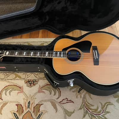 Yamaha CJ-838s Jumbo Acoustic Guitar - Late 70s, Gator HSC, K&K Pure Mini image 1
