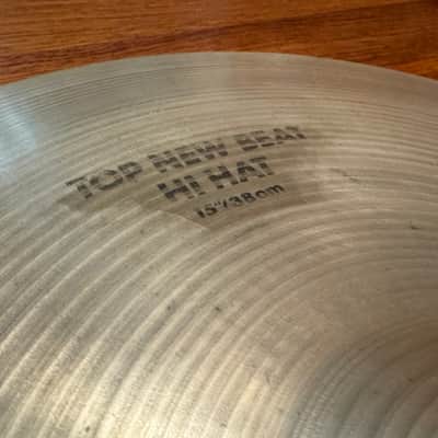 Zildjian 15" A Series New Beat Hi-Hat Cymbals (Pair) 1982 - 2012 - Traditional image 5