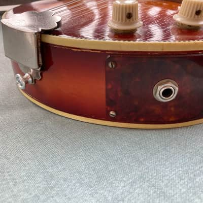 1950s Kay 2-point Electric Mandolin, Thin Twin pickup, plays perfect! Video. image 4