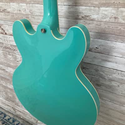 Used Epiphone  Casino VT 90s - Turqouise image 13