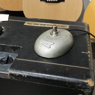 1963 Vox AC-10 Twin Combo Amp with Cover (Joe Satriani Private Collection)(Pre-Owned) image 11
