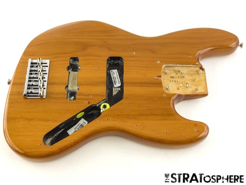 Fender American Professional II Jazz Bass V 5 String BODY+HARDWARE Roasted Pine image 1