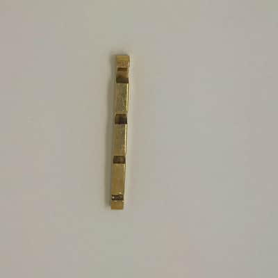 Gold 4 String Bass Brass Nut, 38x3.5mm image 2