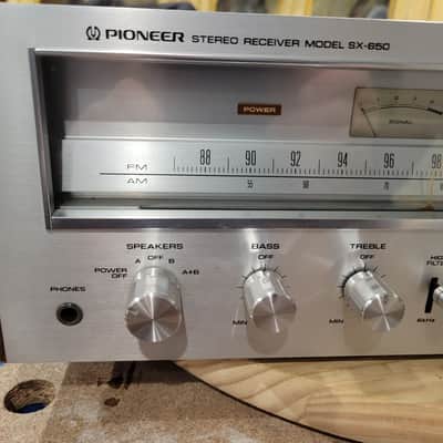 Pioneer SX-650 Stereo Solid-State Receiver-Serviced! image 2
