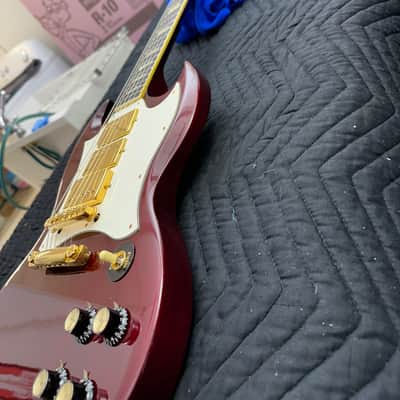 Gibson SG Custom 3 pickup 1992 - Deep Cherry image 15