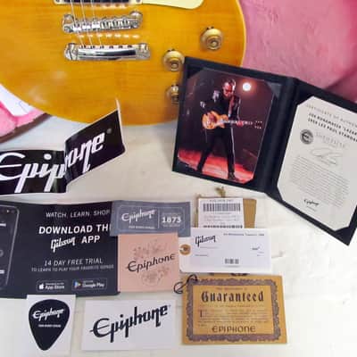 Used Epiphone Joe Bonamassa Signature "Lazarus" '59 Les Paul Standard W/ HSC VGC image 22