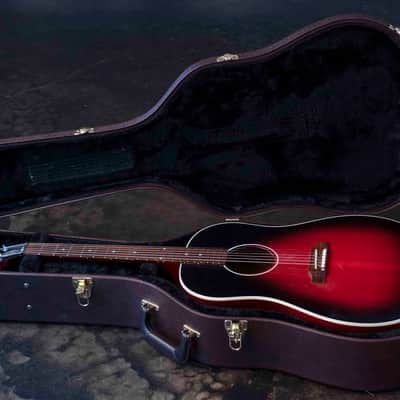 GIBSON SLASH J-45 - VERMILLION BURST WITH CASE image 6