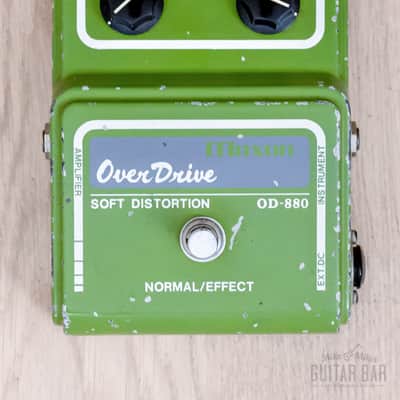 1977 Maxon OD-880 Soft Distortion Overdrive Vintage Guitar Effects Pedal w/ Box image 2