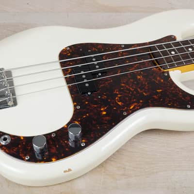 Fender PB-62 Precision Bass Reissue CIJ 2002 Vintage White Japan w/ Bag image 4