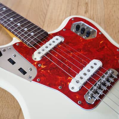 1994 Fender Jaguar '62 Vintage RI Electric Guitar JG66 Olympic White Japan MIJ image 8