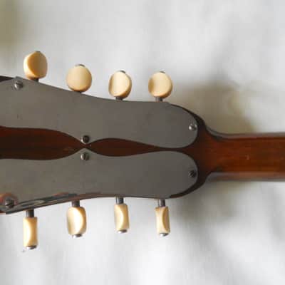 1920's Marcellus CJ Heppe & Son Inlayed Bowl Back Mandolin image 7
