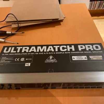 Behringer Ultramatch Pro SRC2496 AD/DA and Sample Rate Converter 2010s - Standard