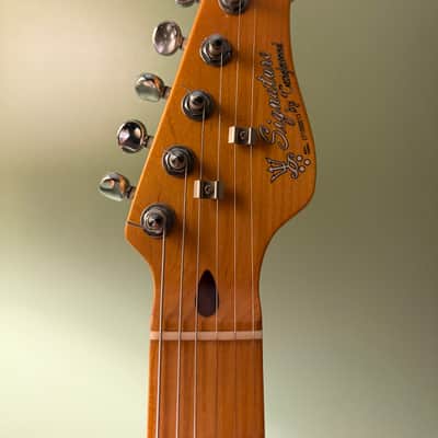 Tanglewood Signature TSB 57 Strat Style Electric Guitar In White image 4