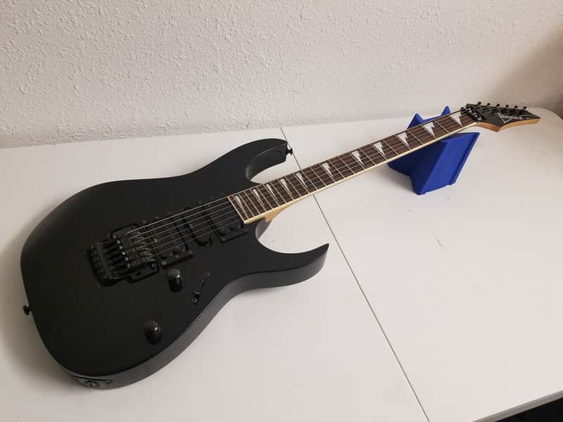 Ibanez RG370DX 2006 Piano Black RG Series HSH FR Floyd Rose
