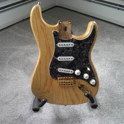 Fender Deluxe Stratocaster Loaded Body Ash Mexico image 1