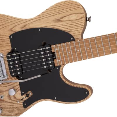 Charvel Pro-Mod So-Cal Style 2 24 HH 2PT CM Ash Electric Guitar. Caramelized Maple FB, Natural Ash image 9
