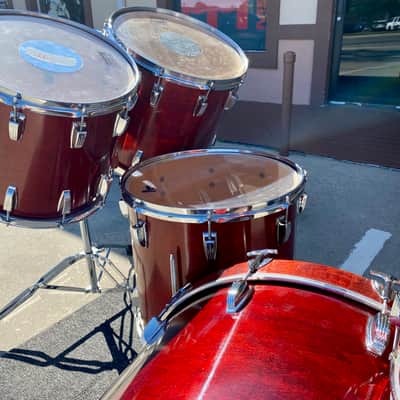 Ludwig Classic Maple 6ply Series 90's USA Mahogany Natural Finish. image 8