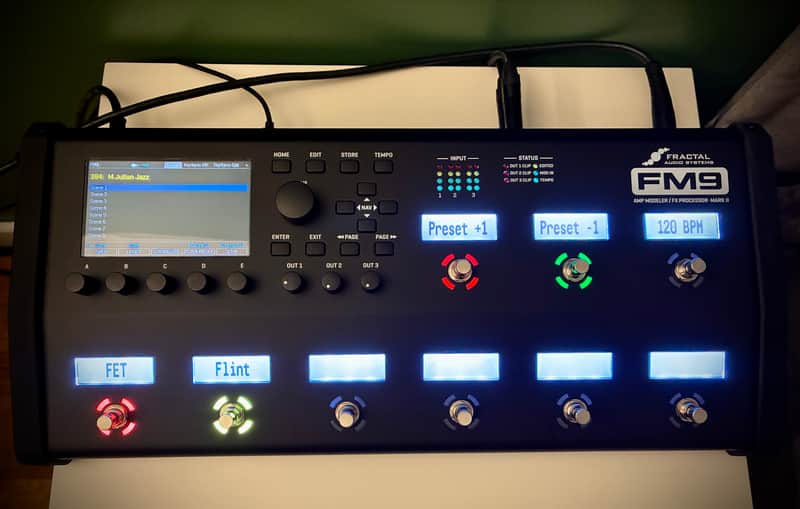 Fractal Audio FM9 Mark II Amp Modeler / FX Processor 2024 - Present - Black image 1