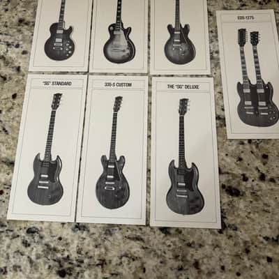 Gibson Pre Owners Manual Solid Body Series 1981 EDS-1275 L-5S Les Paul Deluxe 335-S Deluxe Custom SG Standard image 2