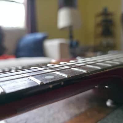 Epiphone Dot CH semi-hollowbody w/ohsc 2014 - cherry red image 9