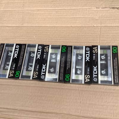 5 x TDK SA 90 Vintage Audio Cassette Blank Tape New Sealed Made in Japan Type II image 6