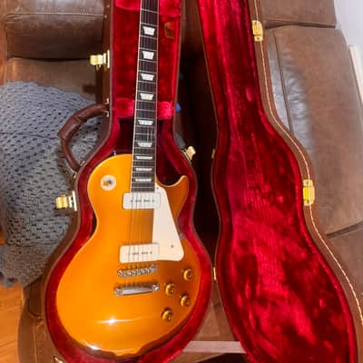 Gibson Les Paul Standard '50s P-90 2022 Gold Top Mint image 8