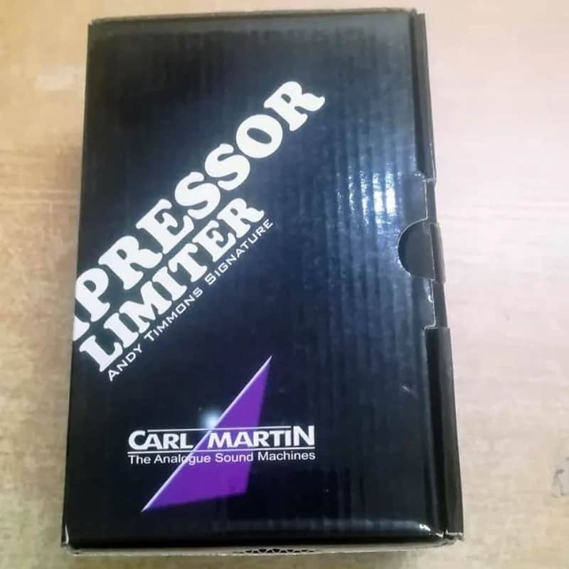 Carl Martin Andy Timmons Signature Compressor Limiter w/ Original box & paperwork image 1