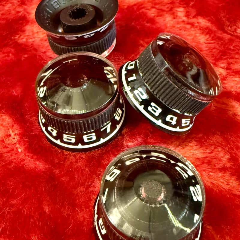 1970 Ibanez Sure grip knobs Black
