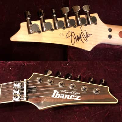 Ibanez S1520 Prestige Steve Vai Autographed 1999 Bubinga Wood image 5