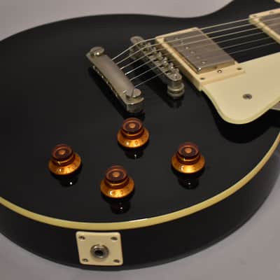 2009 Epiphone Les Paul Standard Ebony image 6