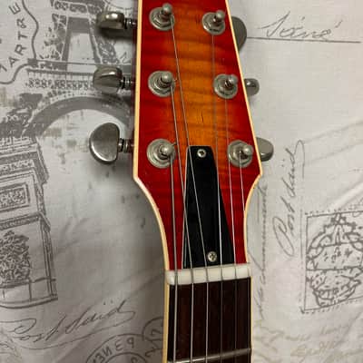 Heritage H-150 Deluxe Cherry Sunburst Kalamazoo R9 Bookmatched AAA Flame Top One of a Limited Run! image 2