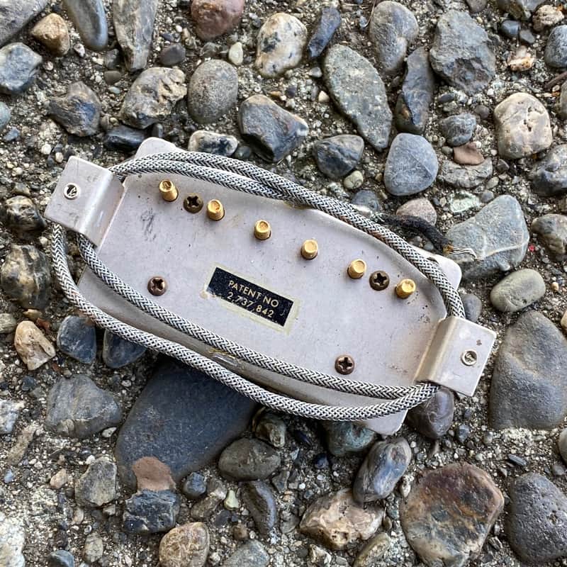 1960s Gibson Patent Number PAF Pre T-Top Pickup Humbucker image 1