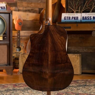 Bedell Limited Edition Adirondack/Figured Indian Rosewood Dreadnought Cutaway Acoustic Guitar #4014 image 9