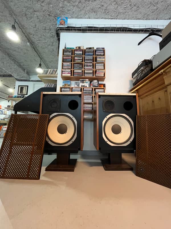 JBL L101 LANCER101　m0s9590　NTYSS15 JBL L101 Lancer 101 Vintage Speakers – Original Grilles & | Reverb