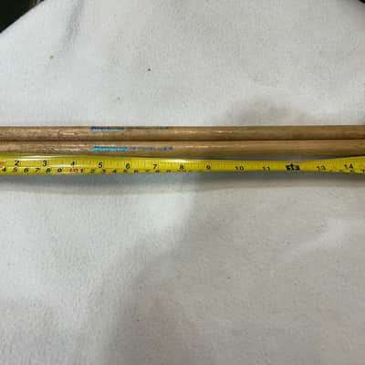 Ludwig Blue Ink 7B Double Butt End Drum Sticks (3296-U-4166) 70's - wood image 1