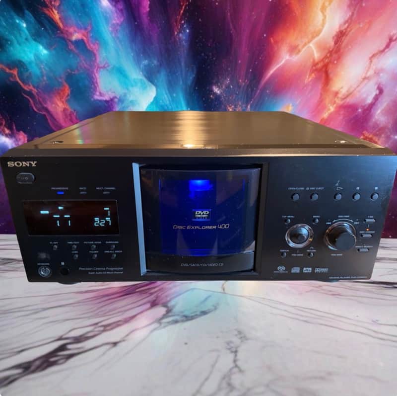 Sony DVP-CX985v Disc Explorer 400 CD With Remote . Full Fresh Service New Belts!