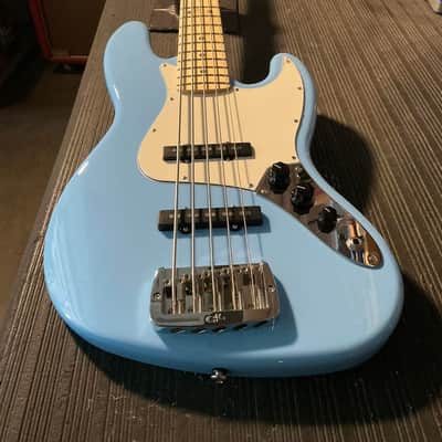 G&L Fullerton Deluxe JB-5 2023 - Himalayan Blue image 1