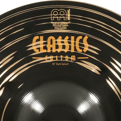 MEINL CC10DAS Classics Custom Dark Splash 10 Zoll Becken image 6